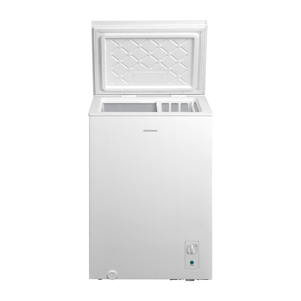 Chest Freezer, 99 Litre, 55 cm Wide, White