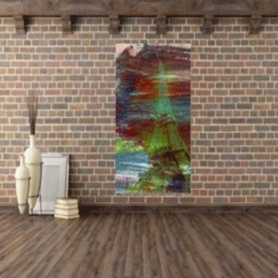 image 1 of Eiffel Tower (Canvas Print) 36" x 24"
