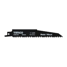 Timco - Reciprocating Saw Blades - Wood with Nails Cutting - Bi-Metal (Size S610VF - 5 Pieces)
