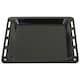 image 1 of SPARES2GO Oven Baking Tray Large Enamelled Pan Cooker Stove (448mm x 360mm x 25mm)