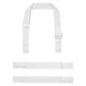 image 1 of Premier Swap & Pop Customizable Apron Straps - White - One Size White