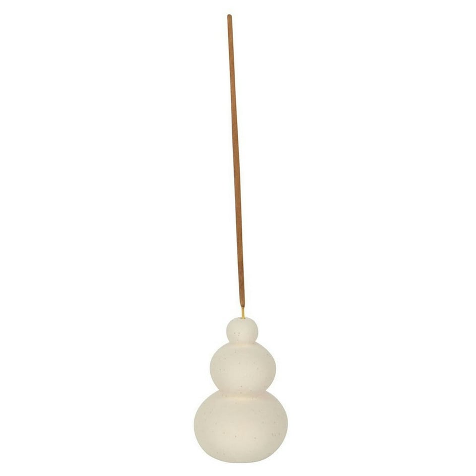 image 1 of Something Different Wave Incense Stick Holder - Cream - One Size