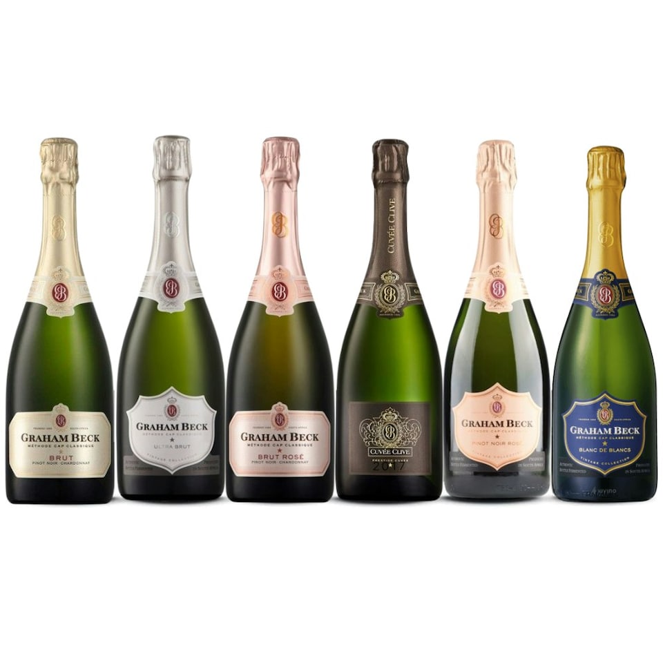 image 1 of Graham Beck South African Sparkling Wine Mixed Case 6 x 75cl