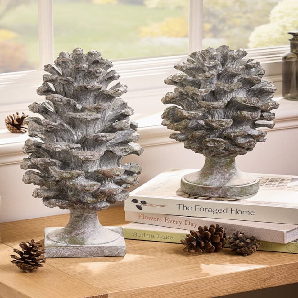 image 1 of Standing Pinecone Ornament