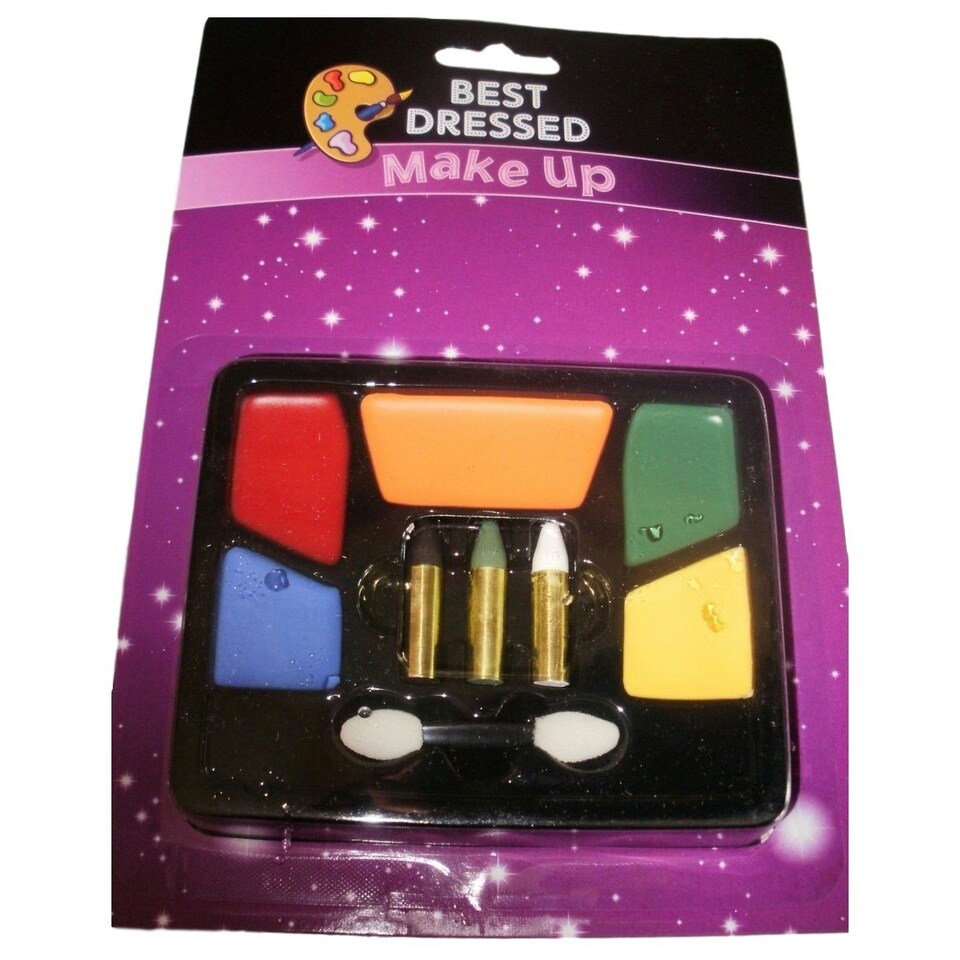 Body Face Art Paint & Crayons Kit Set Pallete Tesco Groceries