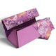 image 1 of Sara Miller Purple Floral Foldable Glasses Case