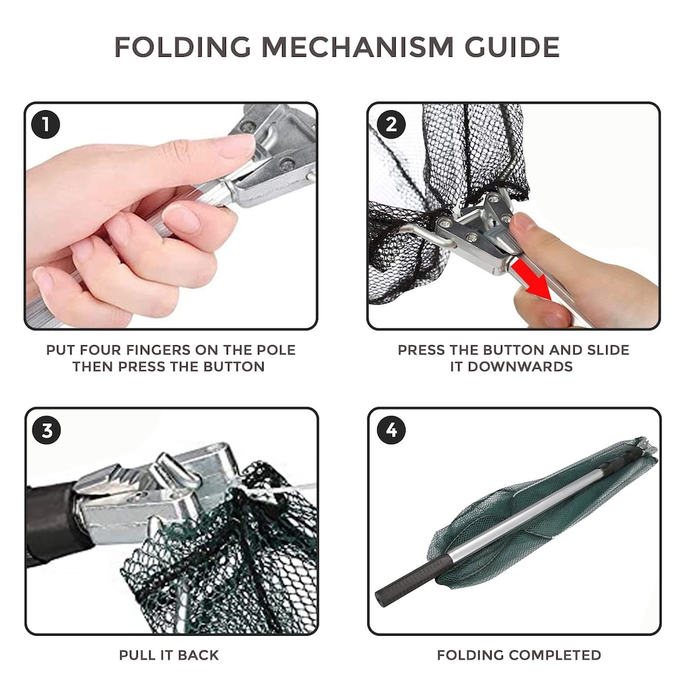 image 1 of Fishing Net Pond Swimming Pool Cleaner Leaves Collector Remover Skimmer Handheld