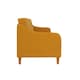 image 5 of Jasper coil 3-seater Sofa Bed in mustard fabric Yellow | MUSTARD