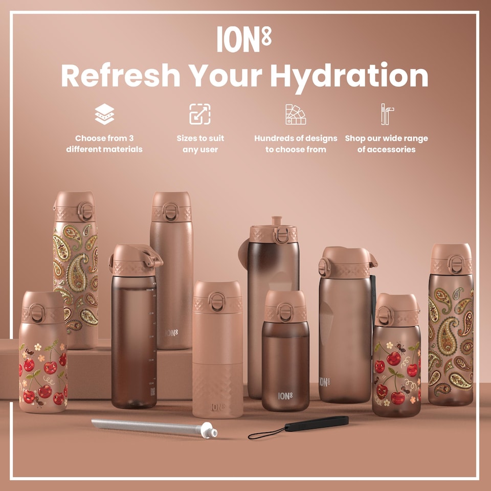 image 1 of Leak Proof 1 Litre Water Bottle, Vacuum Insulated, 920ml (30oz)
