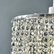 image 2 of ValueLights Acrylic Droplets Pair of Silver Ceiling Pendant Droplets Shade Silver