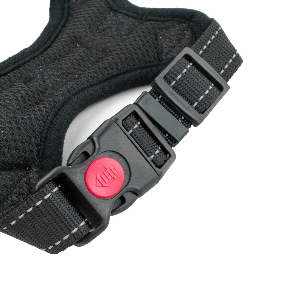 image 1 of KCT No Pull Dog Harness Extra Small Red - Soft Padded Adjustable Vest Easy Control | Red | 1