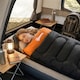 image 8 of Outsunny Sleeping Bag for Adults, Lightweight & Compact Sleeping Bag | Grey | Grey | 215 x 75 x 10 cm