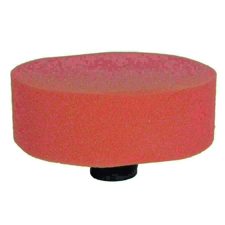 image 1 of Red Sponge M14 Soft 150mm Polishing Mop Sponge Buffing Wheel Polisher