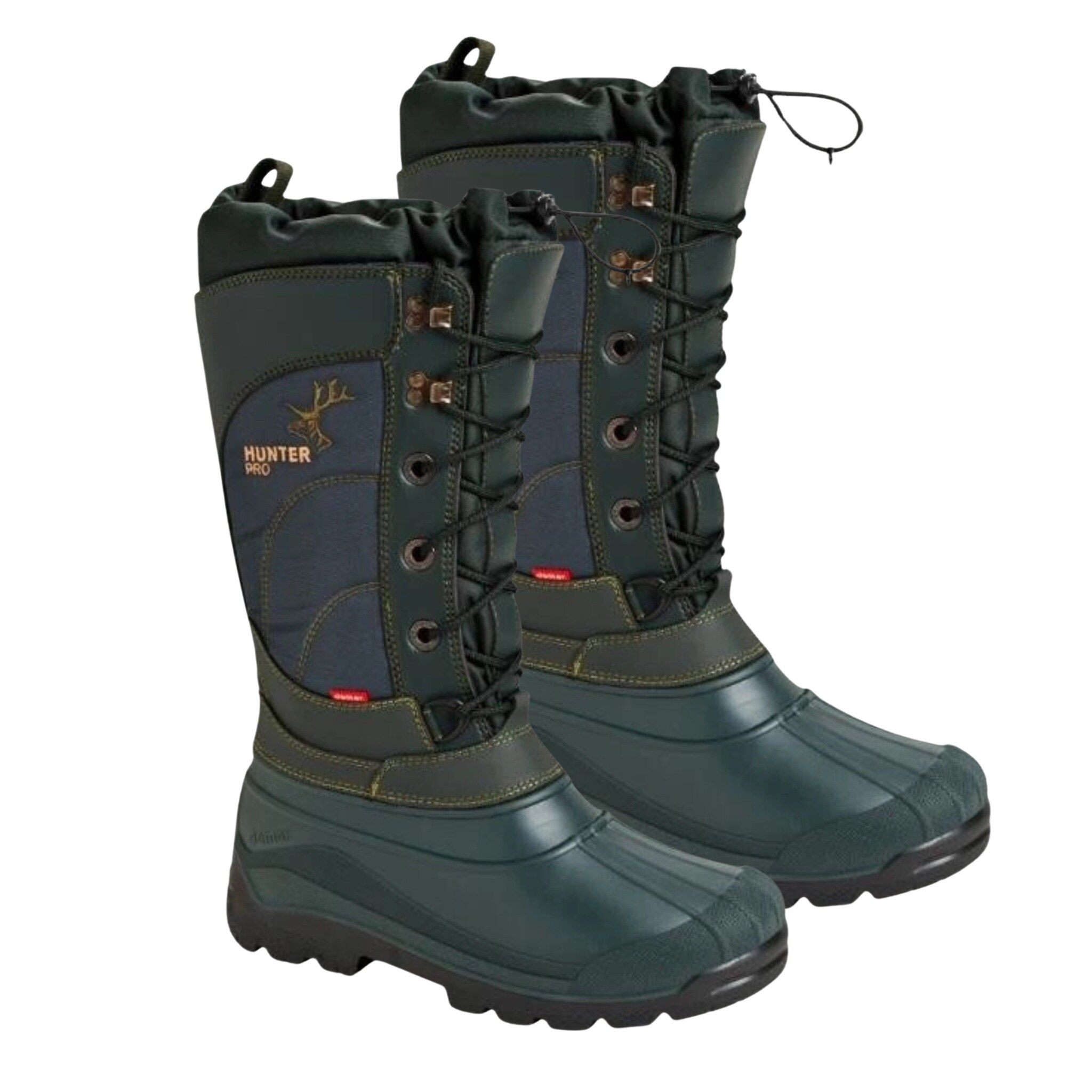 Hunter Pro Men's Winter Boots Wool Lined Green Hunting Snow Boots EU46