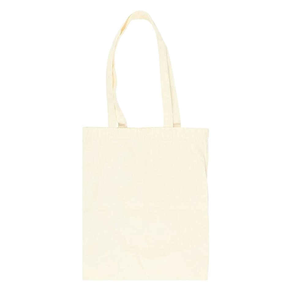 image 1 of Something Different Apple Polycotton Tote Bag - White/Red - One Size