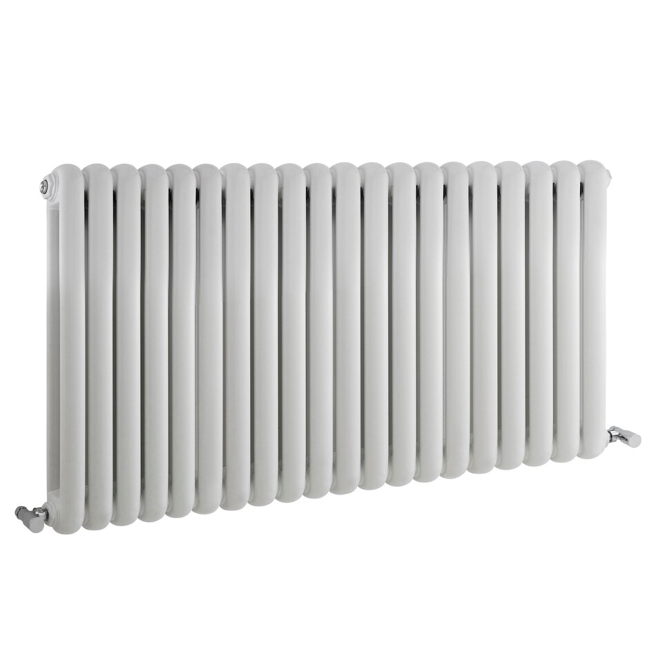 image 1 of Balterley Aspire Horizontal Double Panel Radiator | White | Gloss White | 1