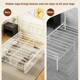 image 8 of HOMCOM 4ft6 Metal Double Platform Bed Frame w/ Underbed Storage White