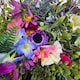 image 2 of Homescapes Multi-Flower Botanical Hanging Basket, 40cm, Vibrant Meadow