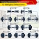 image 5 of Strongology Urban25 Home Fitness Adjustable Smart Dumbbells from 2.5kg up to 25kg Training Weights
