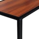 image 8 of HOMCOM C-Shape Side End Table w/ Steel Frame Wide Base for Living Room 