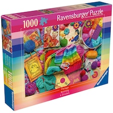 Ravensburger Vintage Knitting & Crochet 1000 Piece