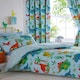 image 4 of Dinosaurs Duvet Cover Set - Double - Blue | Multi | Double
