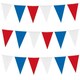 image 10 of Red Blue White Bunting 40m - 80 Flags Pennant Multi
