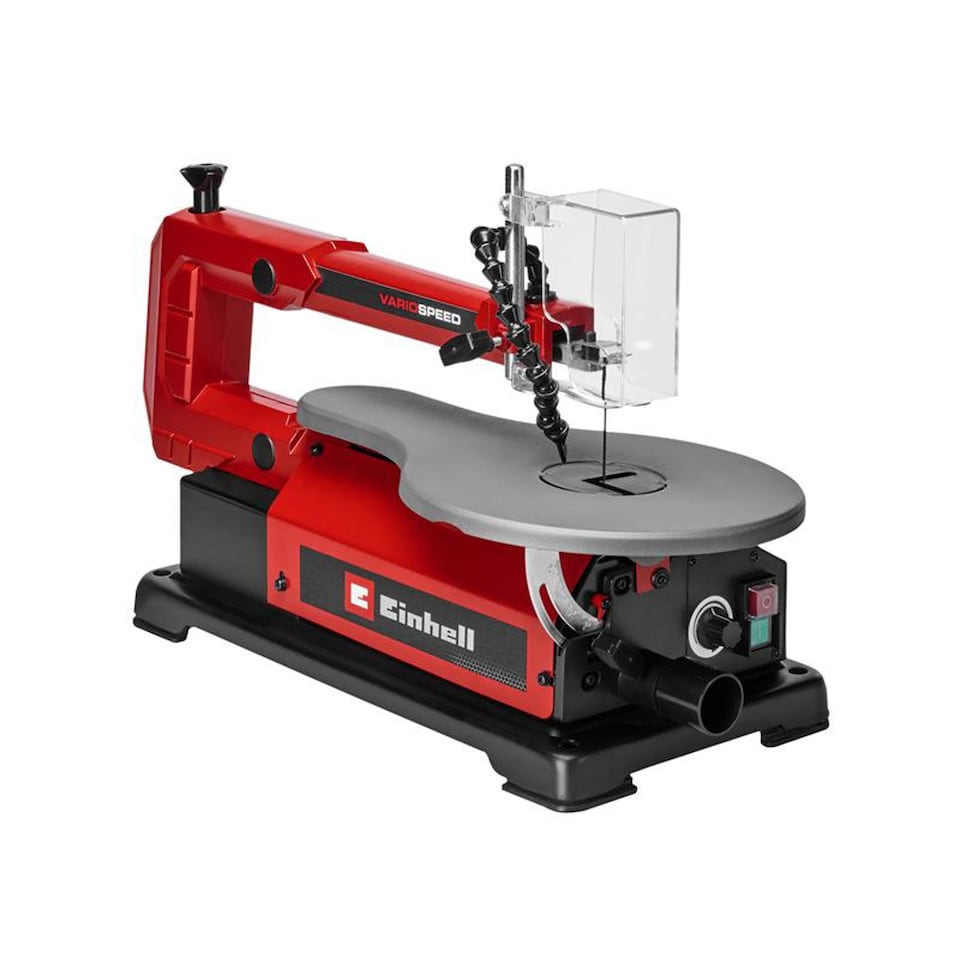image 1 of Einhell TC-SS 406 E Scroll Saw 120W 240V with Tilting Steel Table, Blower and Dust Port