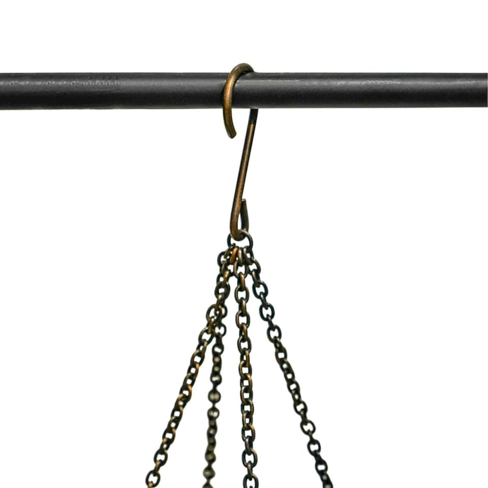 image 1 of Indoor Tall Kensington Hanging Planter Copper
