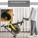 image 8 of HOMCOM Exercise Bike 10KG Flywheel Cycling w/ Adjustable Resistance LCD Display