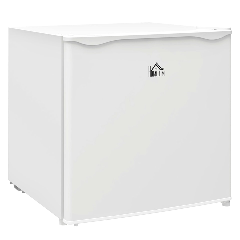 image 1 of HOMCOM 35L Tabletop Freezer with Adjustable Temperature Wire Shelf White