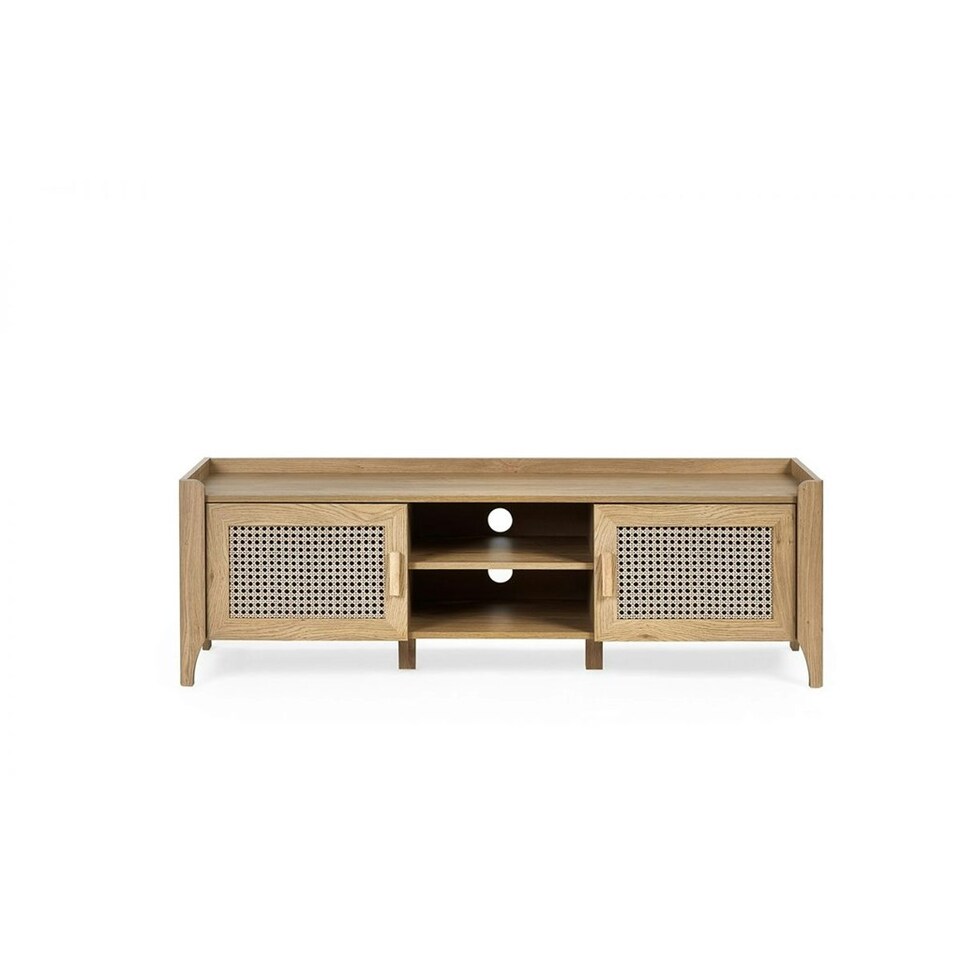 image 1 of Classic Natural Oak Media Unit Brown