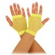 image 1 of Bristol Novelty Unisex Adults Short Fishnet Gloves (1 Pair) - Neon Green - One Size