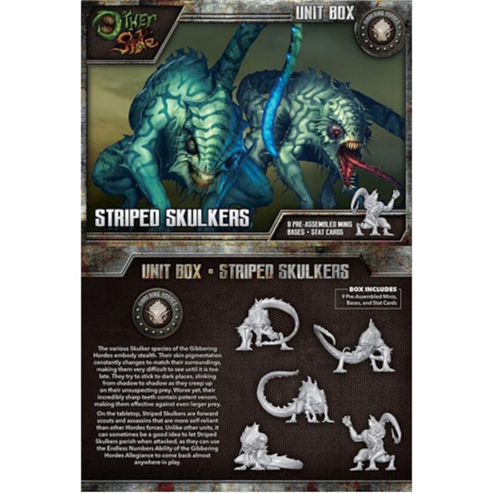 Striped Skulkers - Brand New