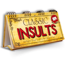 Classic Insults Flip Book
