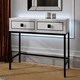 image 3 of Frank Olsen Furniture Mia Console Table White | White