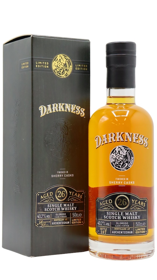 Auchentoshan - Darkness - Sherry Cask Finish 26 year old Whisky