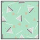 image 4 of Geometric triangle stripes (Picutre Frame) Brown | Oak | M