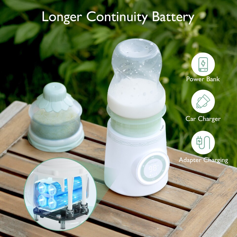 image 1 of Momcozy MW03 Portable Bottle Warmer