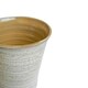 image 9 of Vallo Reactive Glaze Tapered Planter Cream