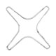 image 4 of SPARES2GO Universal Gas Hob Pan Support Moka Trivet Stand (Medium 165mm)