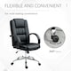 image 5 of Vinsetto Executive Office Chair High Back Computer Chair Armrest Black