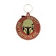 image 1 of Star Wars: The Book Of Boba Fett Rubber Keyring - Red/Green - One Size