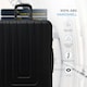 image 4 of Flight Knight Premium Lightweight Suitcase - Built-in Side Lock with USB Port - 8 Spinner Wheels - Hard Shell Carry On Or Check in Luggage 100 Airlines Approved Black | Large