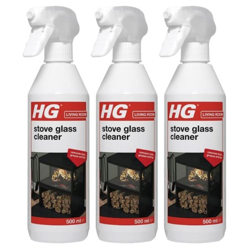 HG - Stove Glass Cleaner - 500ml - 3 Units