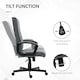 image 4 of Vinsetto High-Back Home Office Chair with Adjustable Height and Swivel Wheels