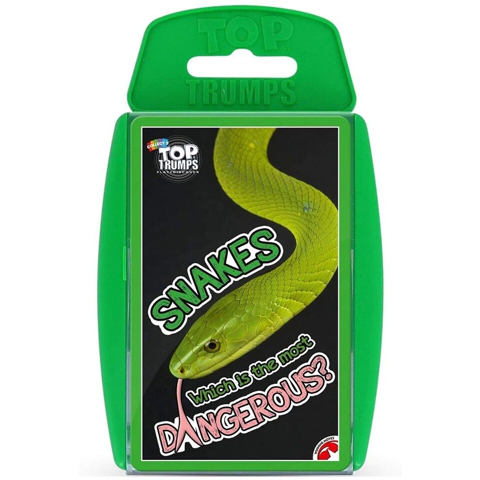 image 1 of Top Trumps Snakes Card Game