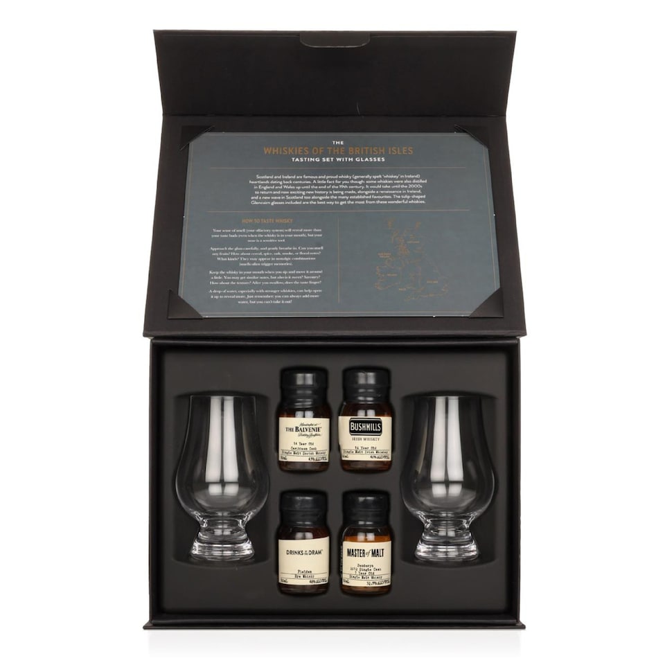 image 1 of The Whiskies of the British Isles Tasting Set with Glasses | Clear