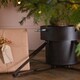 image 7 of Harbour Housewares Classic Real Christmas Tree Stand - 5.5in - Black