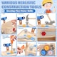 image 7 of Wooden Kids Tool Set – 37-Piece Montessori Construction Play Kit with Portable Suitcase  Educational Role Play Toy for Ages 3–12